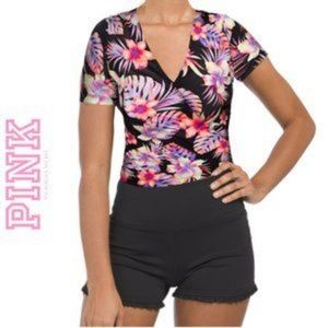 Victorias Secret PINK short sleeve wrap top